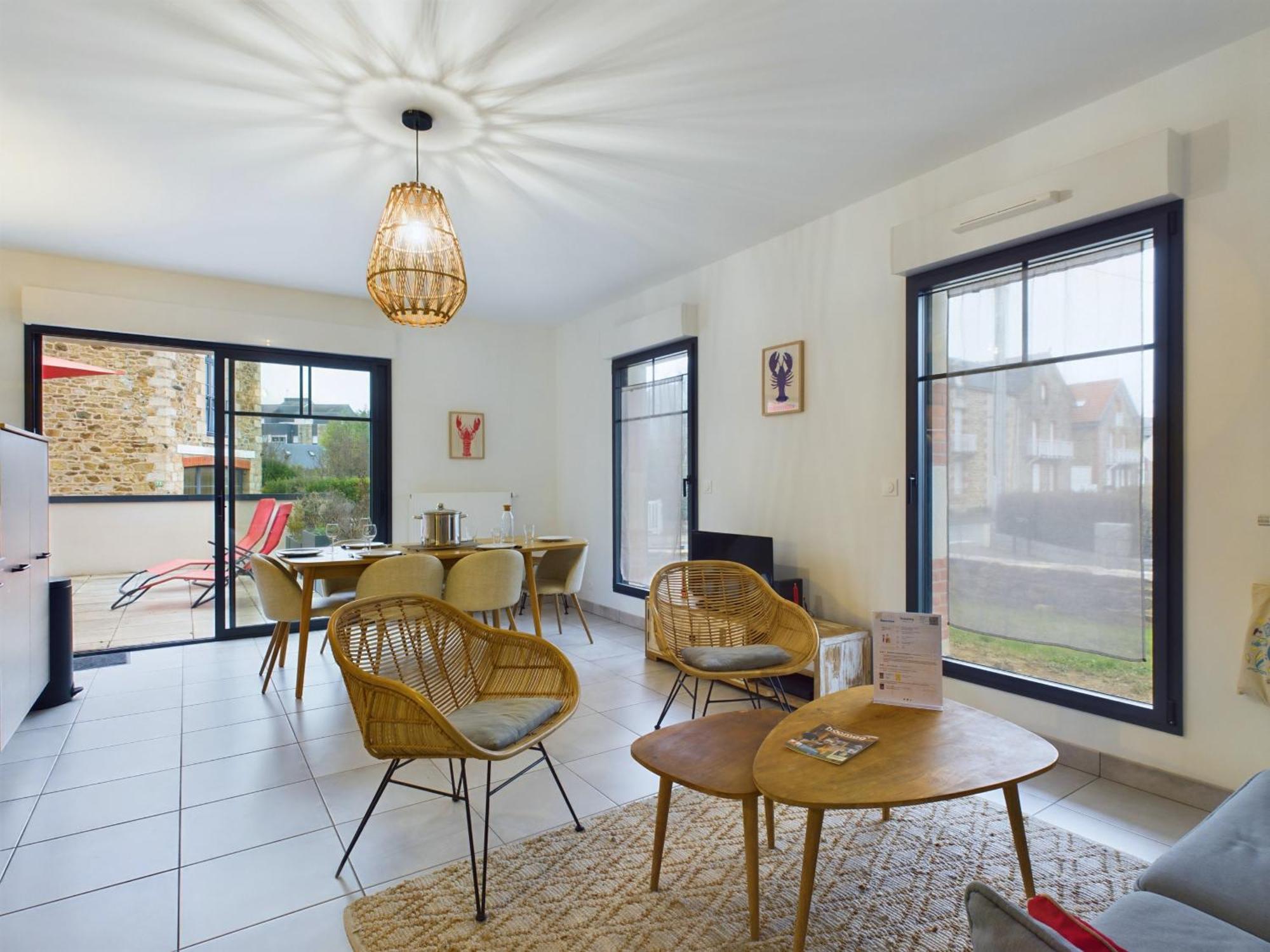 50M De La Plage - Terrasse - 3 Adultes Et 3 Enfants פלנף-ואל-אנדרה מראה חיצוני תמונה