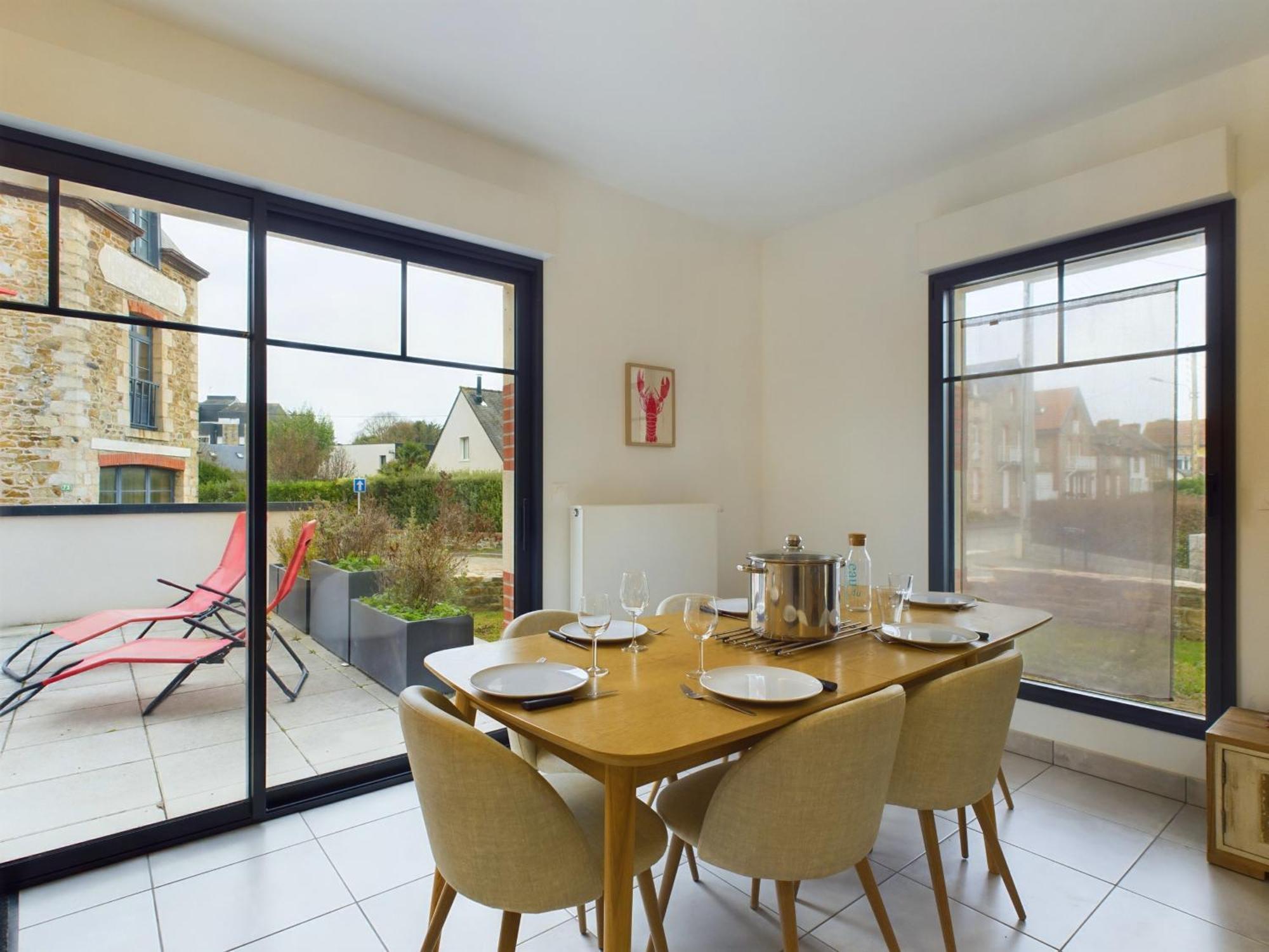 50M De La Plage - Terrasse - 3 Adultes Et 3 Enfants פלנף-ואל-אנדרה מראה חיצוני תמונה